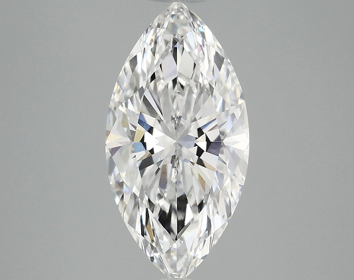 3.03 Carat Marquise Shaped Ideal Cut VVS2 IGI Certified Lab Grown Diamond