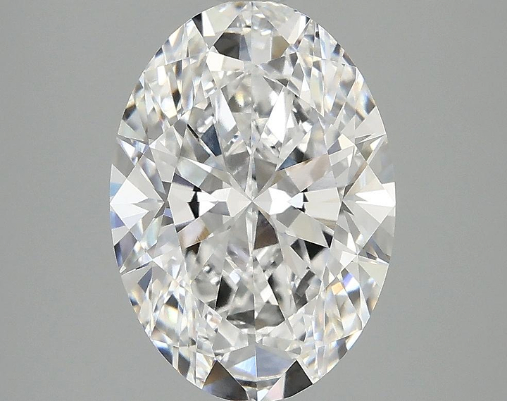 3.1 Carat Oval Shaped Ideal Cut VVS2 IGI Certified Lab Grown Diamond
