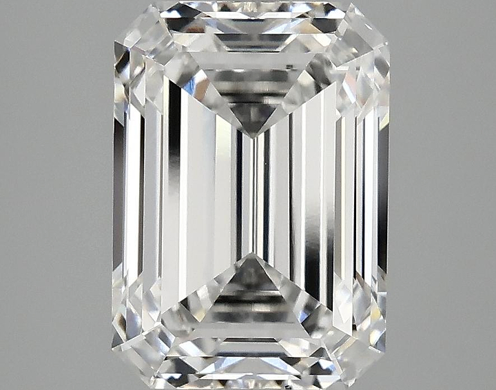 3.49 Carat Emerald Shaped Ideal Cut VS1 IGI Certified Lab Grown Diamond
