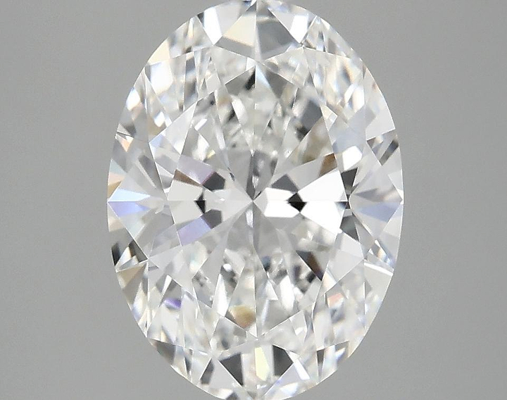 3.07 Carat Oval Shaped Excellent Cut VVS2 IGI Certified Lab Grown Diamond