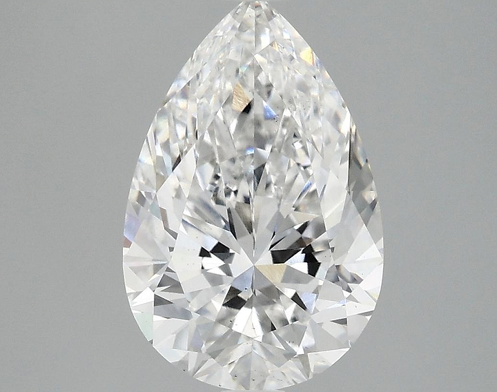 3.07 Carat Pear Shaped Excellent Cut VS2 IGI Certified Lab Grown Diamond