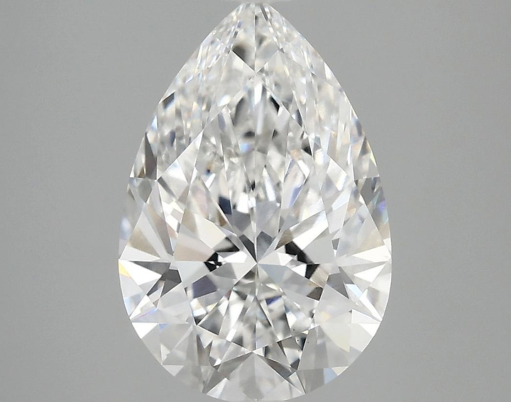 3.04 Carat Pear Shaped Excellent Cut VS1 IGI Certified Lab Grown Diamond