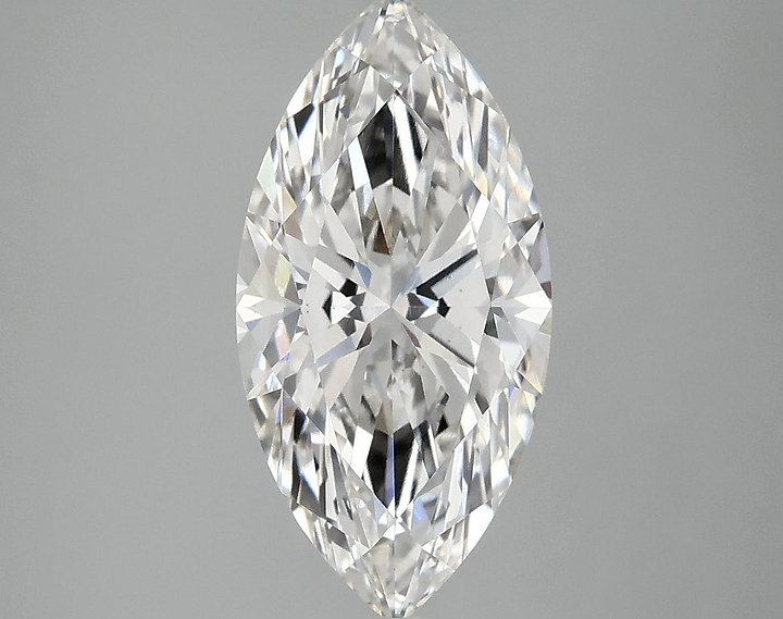 2.52 Carat Marquise Shaped Ideal Cut VS1 IGI Certified Lab Grown Diamond