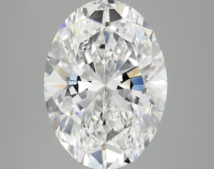 4.03 Carat Oval Shaped Ideal Cut VVS2 IGI Certified Lab Grown Diamond