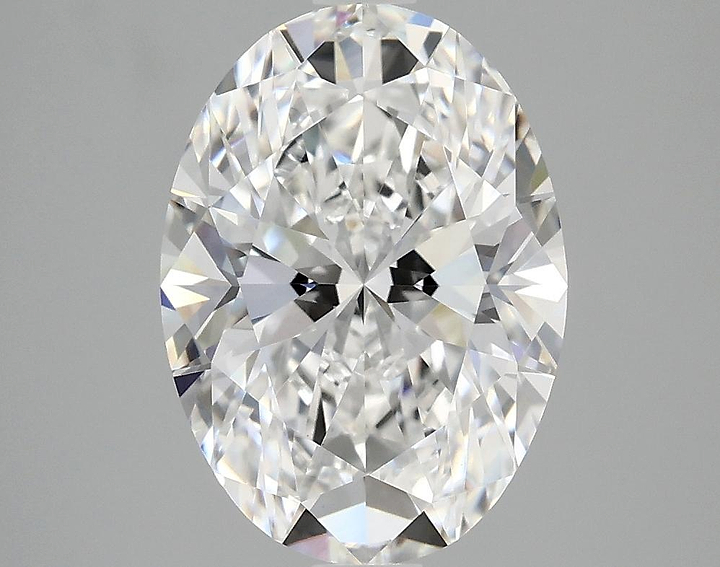 3.07 Carat Oval Shaped Ideal Cut VVS2 IGI Certified Lab Grown Diamond