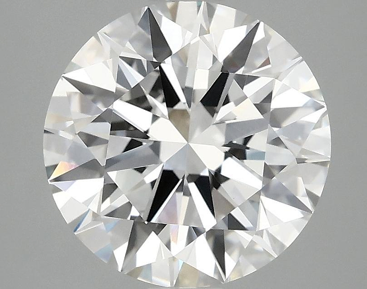 3.04 Carat Round Shaped Ideal Cut VVS2 IGI Certified Lab Grown Diamond