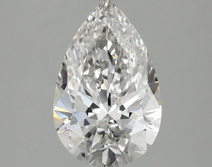 2.02 Carat Pear Shaped Ideal Cut VS2 IGI Certified Lab Grown Diamond