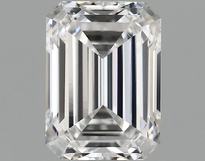 0.97 Carat Emerald Shaped Excellent Cut VVS2 IGI Certified Lab Grown Diamond