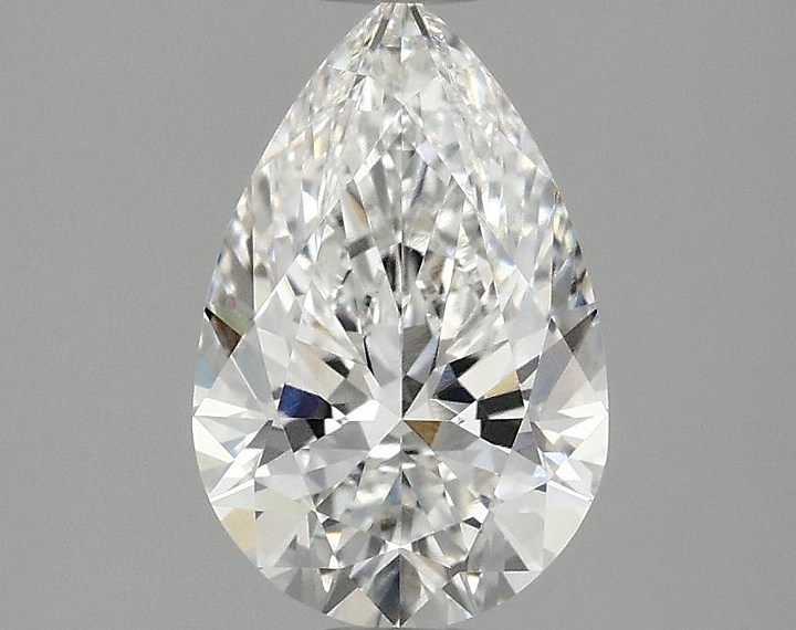1.59 Carat Pear Shaped Excellent Cut VVS2 IGI Certified Lab Grown Diamond