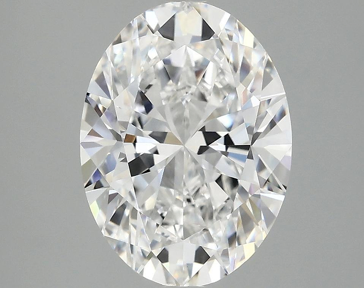 3.07 Carat Oval Shaped Excellent Cut VVS2 IGI Certified Lab Grown Diamond