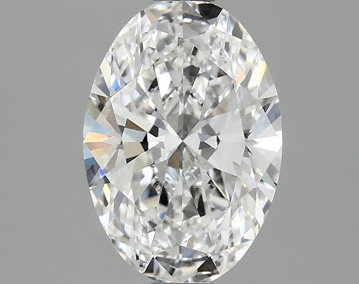 1.54 Carat Oval Shaped Ideal Cut VVS2 IGI Certified Lab Grown Diamond
