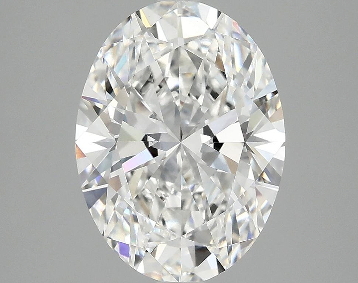 3.08 Carat Oval Shaped Excellent Cut VVS2 IGI Certified Lab Grown Diamond