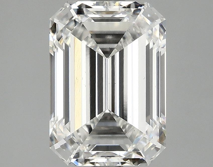 3.1 Carat Emerald Shaped Ideal Cut VS2 IGI Certified Lab Grown Diamond