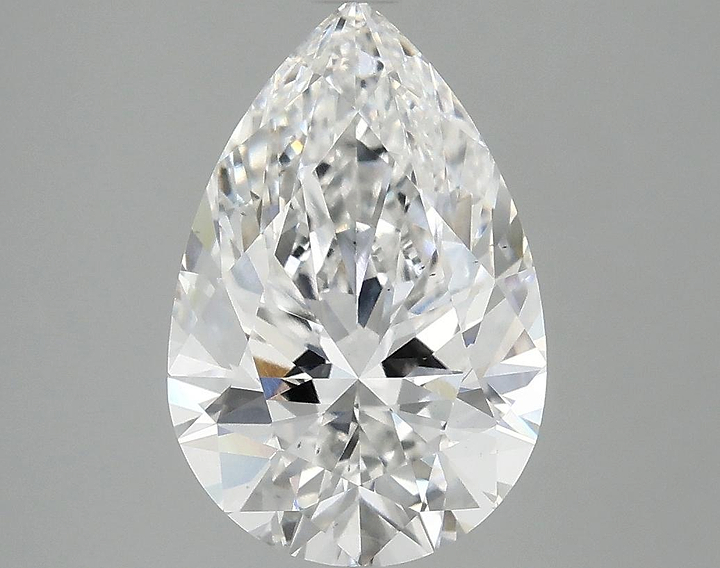3.05 Carat Pear Shaped Excellent Cut VS2 IGI Certified Lab Grown Diamond