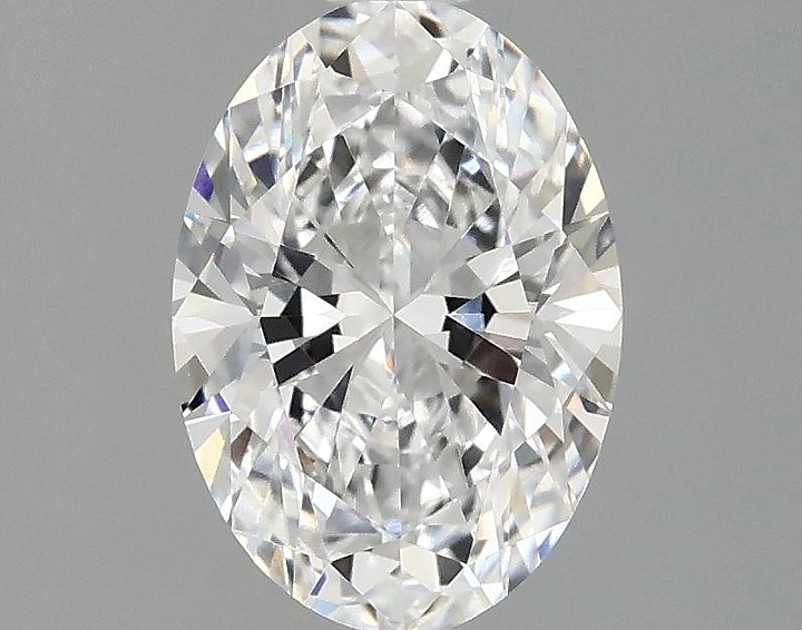 1.58 Carat Oval Shaped Ideal Cut VVS2 IGI Certified Lab Grown Diamond