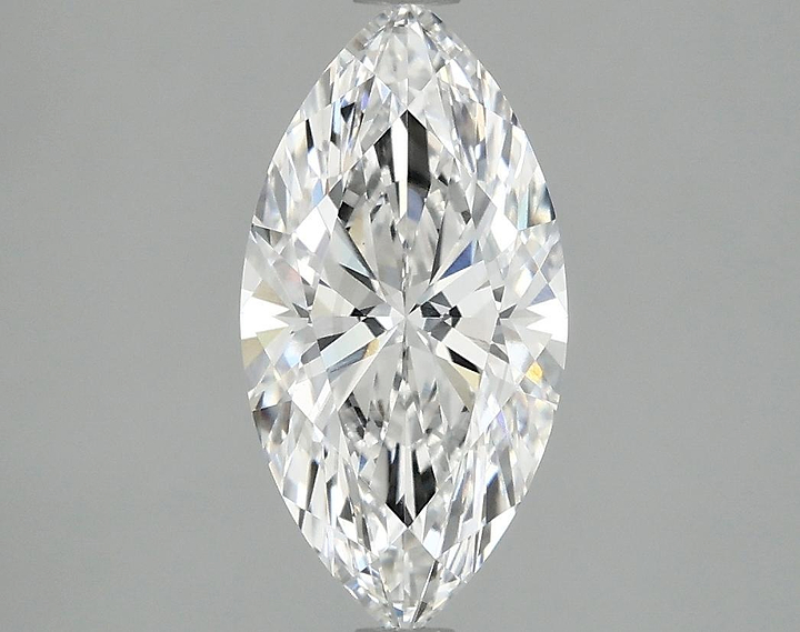 1.9 Carat Marquise Shaped Ideal Cut VS2 IGI Certified Lab Grown Diamond