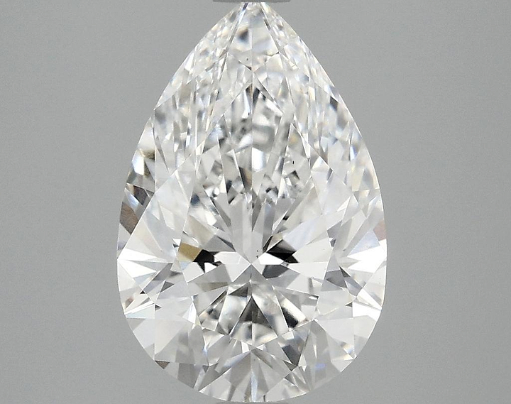 3.03 Carat Pear Shaped Excellent Cut VS1 IGI Certified Lab Grown Diamond