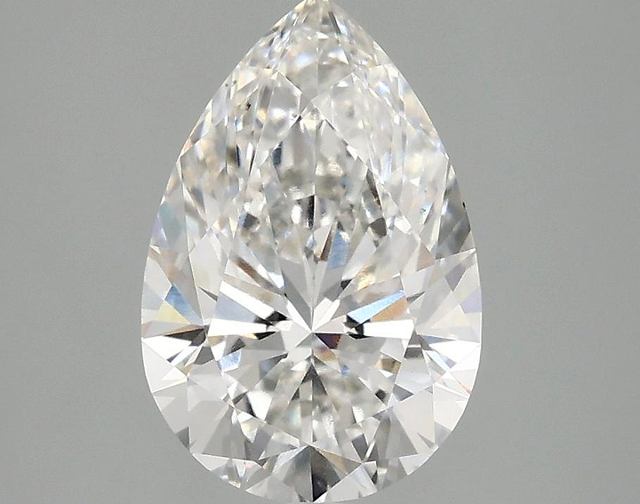 2.07 Carat Pear Shaped Excellent Cut VS1 IGI Certified Lab Grown Diamond