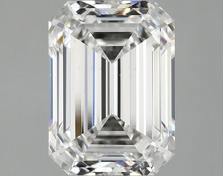 2.87 Carat Emerald Shaped Excellent Cut VS2 IGI Certified Lab Grown Diamond