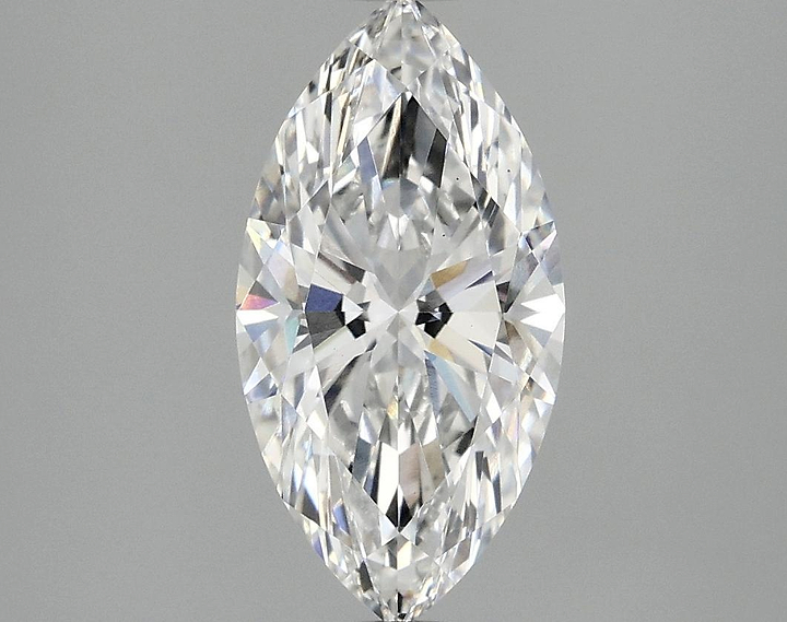 2.04 Carat Marquise Shaped Ideal Cut VS1 IGI Certified Lab Grown Diamond