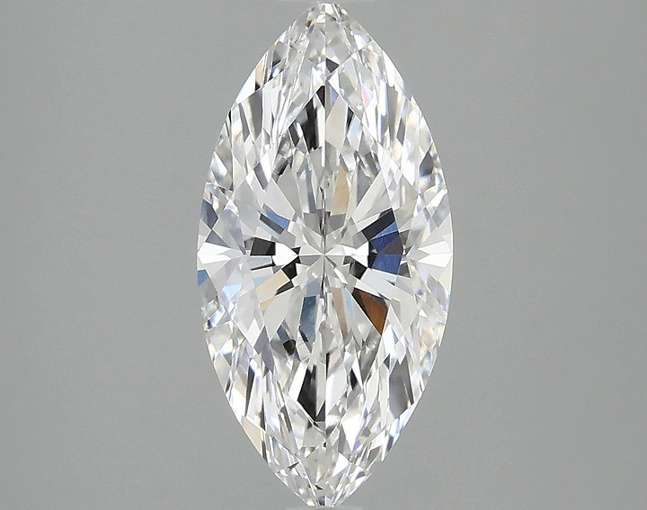 2.09 Carat Marquise Shaped Ideal Cut VVS2 IGI Certified Lab Grown Diamond