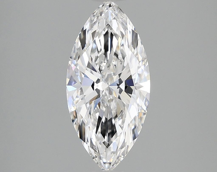 1.5 Carat Marquise Shaped Excellent Cut VVS2 IGI Certified Lab Grown Diamond