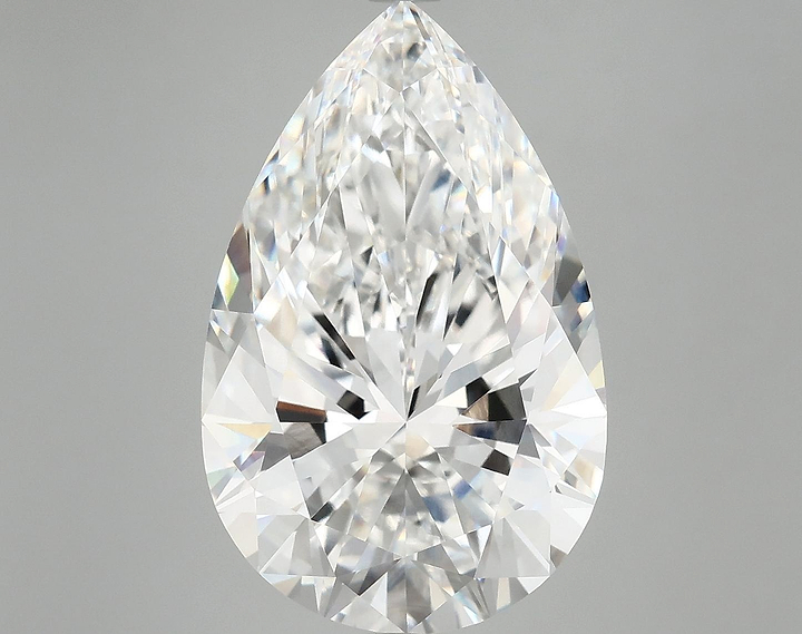 8.42 Carat Pear Shaped Ideal Cut VVS2 IGI Certified Lab Grown Diamond