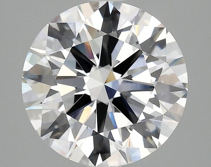 2.58 Carat Round Shaped Ideal Cut VVS2 IGI Certified Lab Grown Diamond