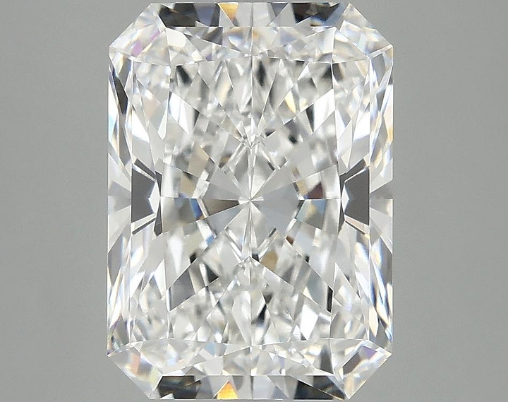 4.09 Carat Radiant Shaped Ideal Cut VVS2 IGI Certified Lab Grown Diamond