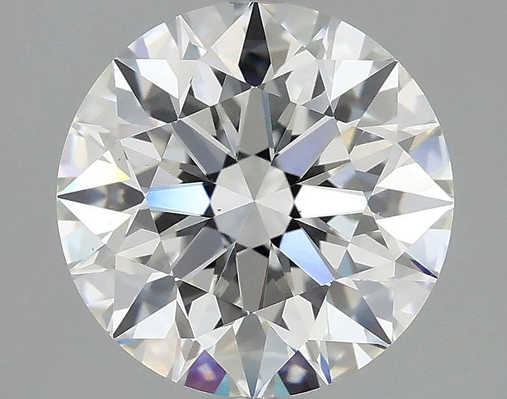 2.58 Carat Round Shaped Excellent Cut VS2 IGI Certified Lab Grown Diamond