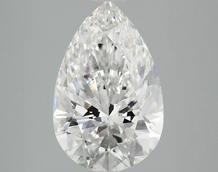 3.04 Carat Pear Shaped Ideal Cut VS1 IGI Certified Lab Grown Diamond