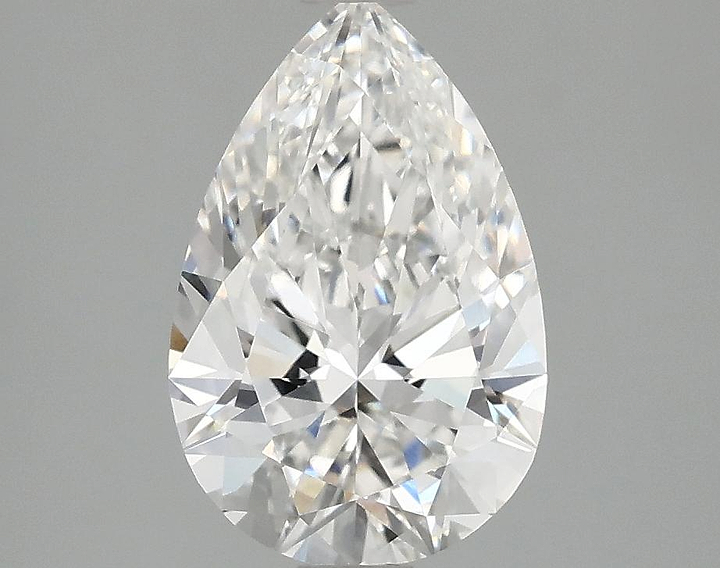 2.01 Carat Pear Shaped Excellent Cut VVS2 IGI Certified Lab Grown Diamond