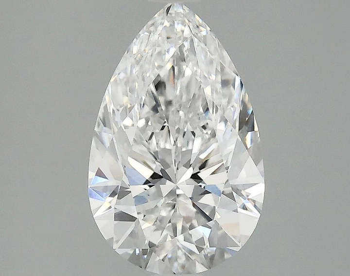 2.06 Carat Pear Shaped Ideal Cut VVS2 IGI Certified Lab Grown Diamond