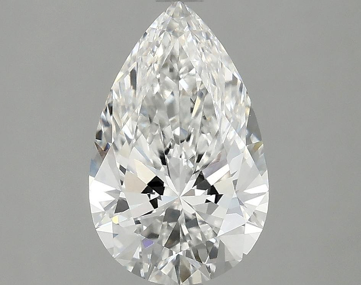 1.92 Carat Pear Shaped Ideal Cut VVS2 IGI Certified Lab Grown Diamond