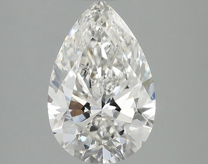 1.98 Carat Pear Shaped Ideal Cut VVS2 IGI Certified Lab Grown Diamond