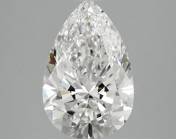 2.08 Carat Pear Shaped Ideal Cut VVS2 IGI Certified Lab Grown Diamond