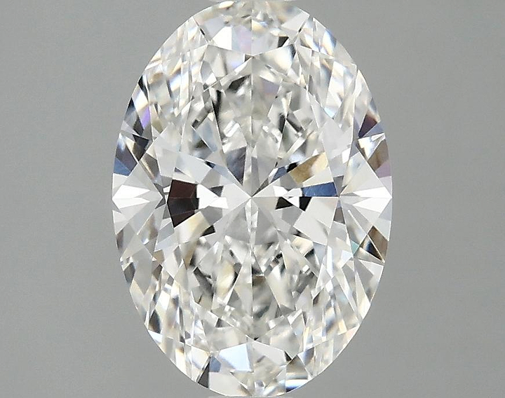 2.05 Carat Oval Shaped Ideal Cut VVS2 IGI Certified Lab Grown Diamond