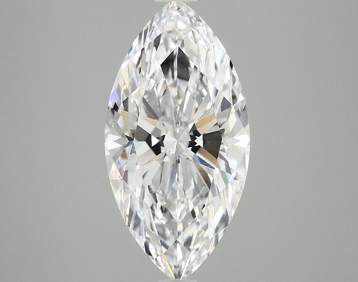 3.03 Carat Marquise Shaped Ideal Cut VS1 IGI Certified Lab Grown Diamond