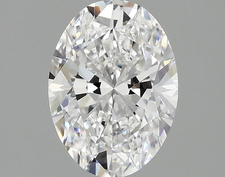 1.42 Carat Oval Shaped Ideal Cut VVS2 IGI Certified Lab Grown Diamond