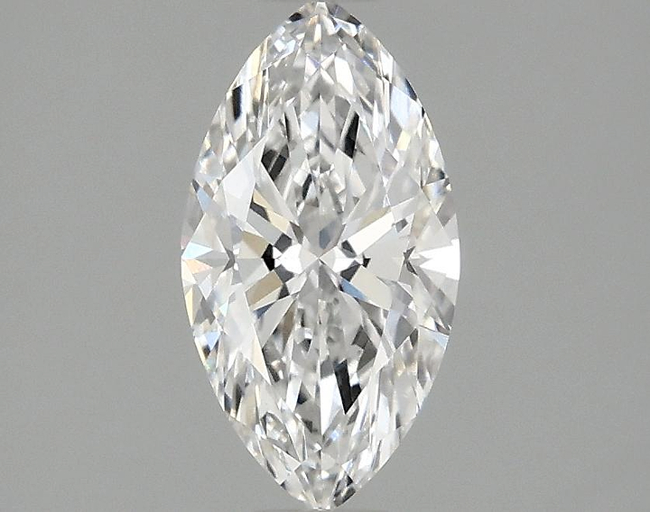 0.97 Carat Marquise Shaped Excellent Cut VVS2 IGI Certified Lab Grown Diamond