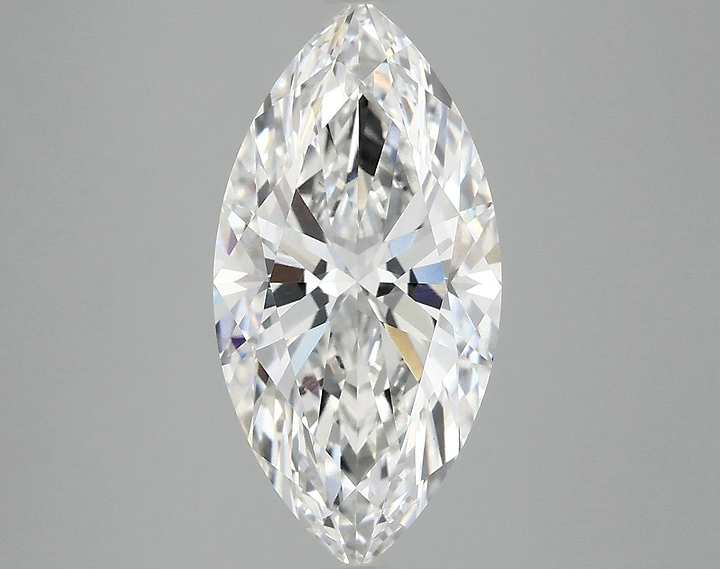 3.1 Carat Marquise Shaped Ideal Cut VVS2 IGI Certified Lab Grown Diamond