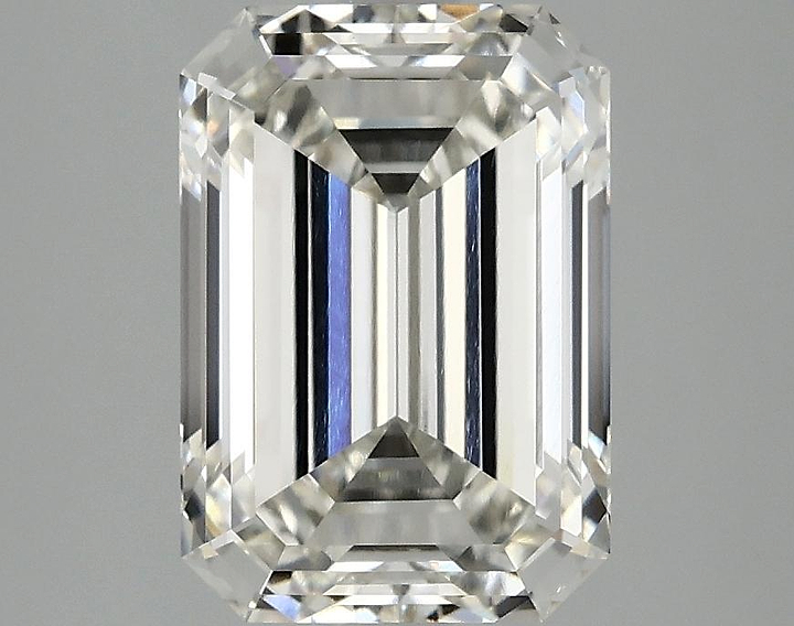 3.03 Carat Emerald Shaped Ideal Cut VVS2 IGI Certified Lab Grown Diamond