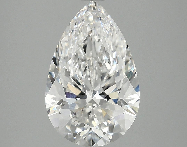 3.06 Carat Pear Shaped Ideal Cut VS1 IGI Certified Lab Grown Diamond
