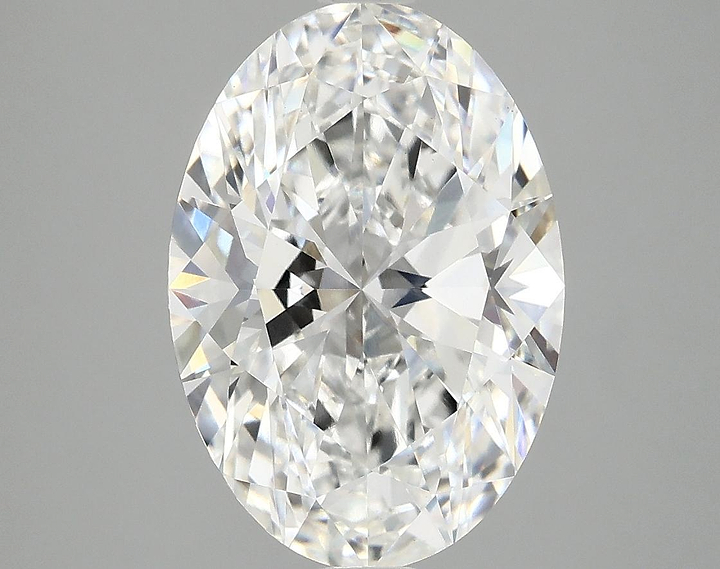 4.1 Carat Oval Shaped Ideal Cut VVS2 IGI Certified Lab Grown Diamond