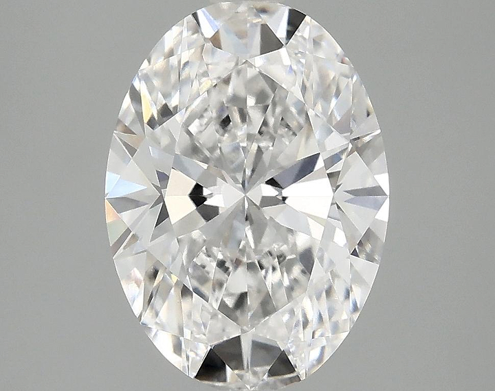 3.05 Carat Oval Shaped Ideal Cut VVS2 IGI Certified Lab Grown Diamond