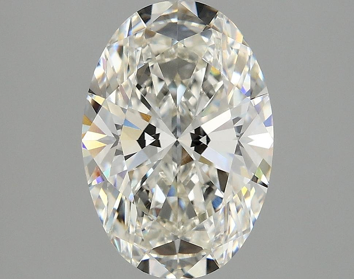 2.53 Carat Oval Shaped Ideal Cut VVS2 IGI Certified Lab Grown Diamond