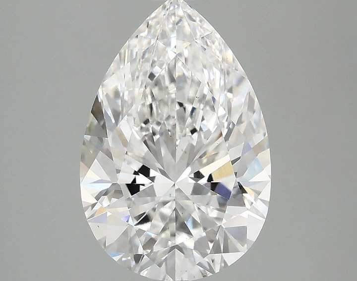 3.09 Carat Pear Shaped Excellent Cut VS1 IGI Certified Lab Grown Diamond