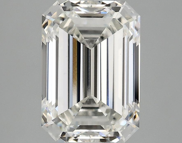 3.1 Carat Emerald Shaped Ideal Cut VS1 IGI Certified Lab Grown Diamond