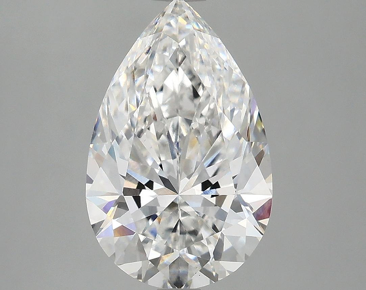 3.09 Carat Pear Shaped Ideal Cut VS1 IGI Certified Lab Grown Diamond