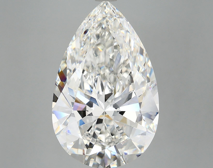 10.17 Carat Pear Shaped Ideal Cut VVS2 IGI Certified Lab Grown Diamond